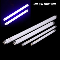 1PCS T5 T8 Mosquito Killer Lamp Tube 6W 8W 10W 15W UV Light Tubes 365nm Ultraviolet Pest Housefly Fly Bug Insect Trap Blue Light