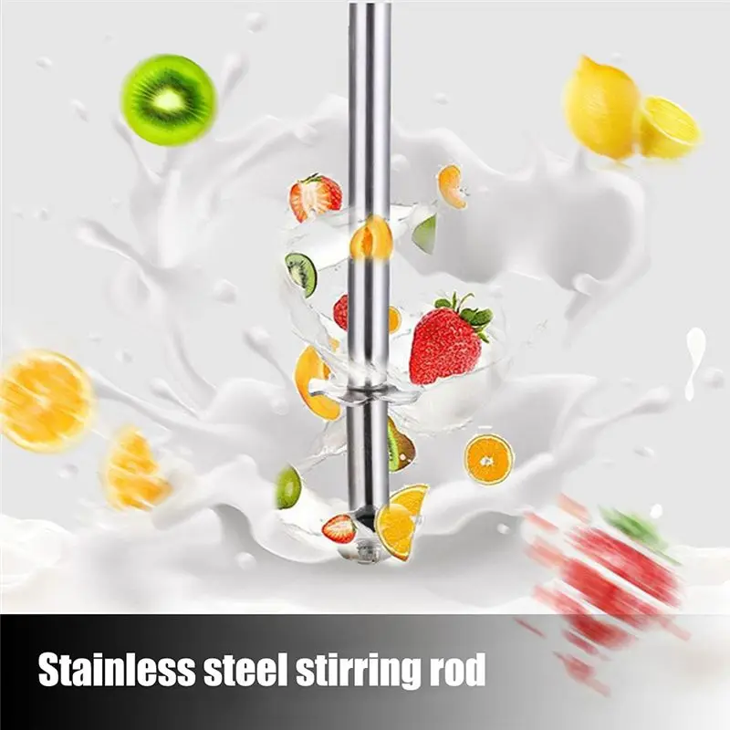 【A16Z】Milkshake Maker Milkshake Blender Electric Milk Frother Tabletop Multi-Function Food Processor EU Plug