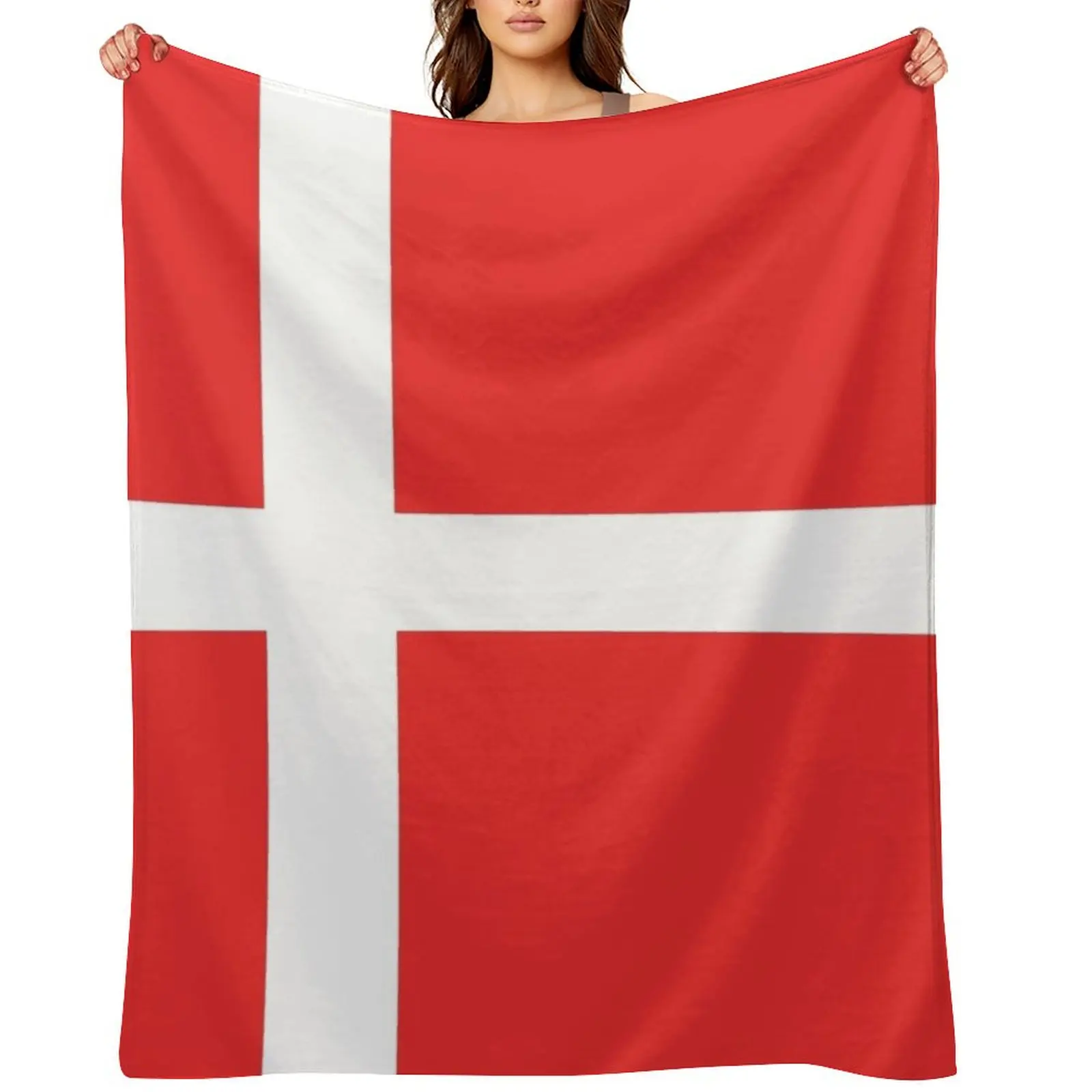 

Danish Flag Throw Blanket Extra Large Throw For Baby Stuffeds for winter Blankets