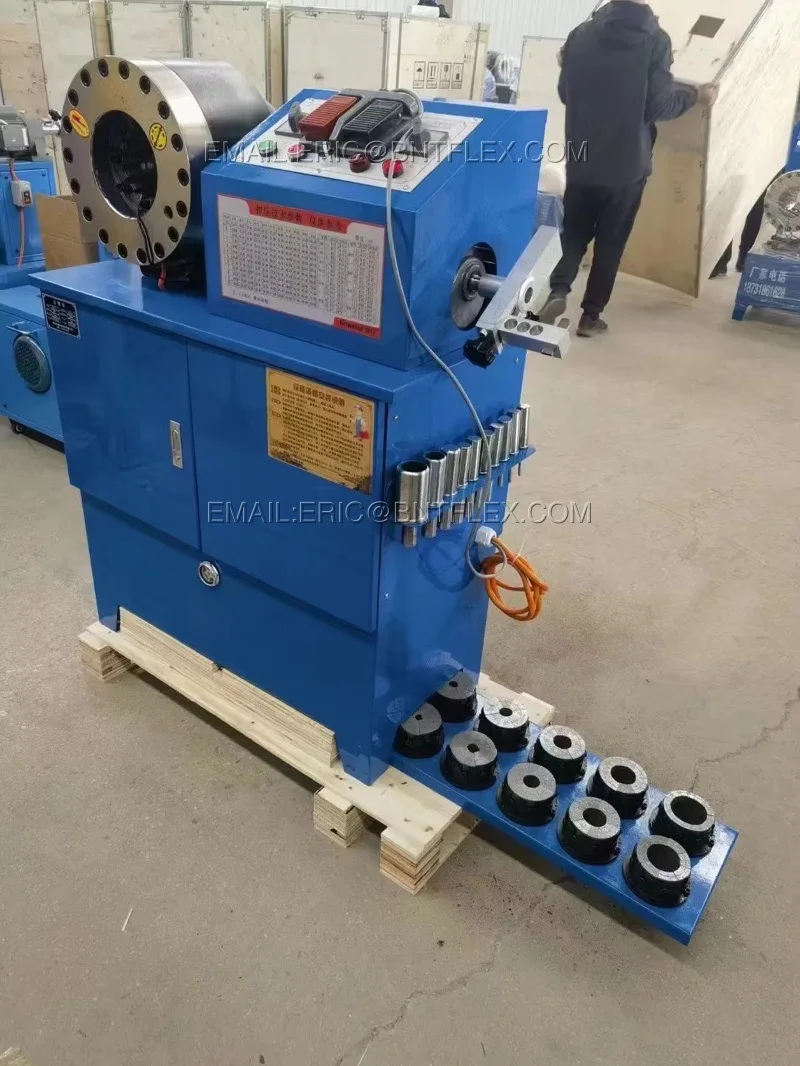

BNT50D Crimping Peeling combined machine 400v 3 Phase 2 Inch Strong Workshop Equipment Hydraulic Hose Press