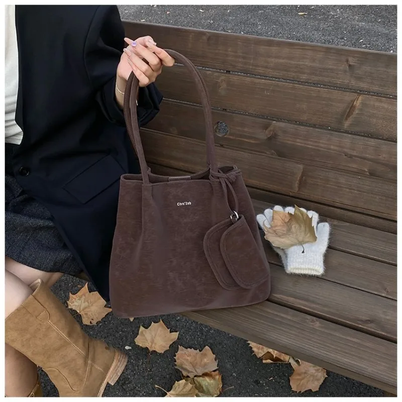 Unique Leisure Diaper Bag Stylish Leather Shoulder Purse Vintage Classic Designer Ladies Messenger Bag