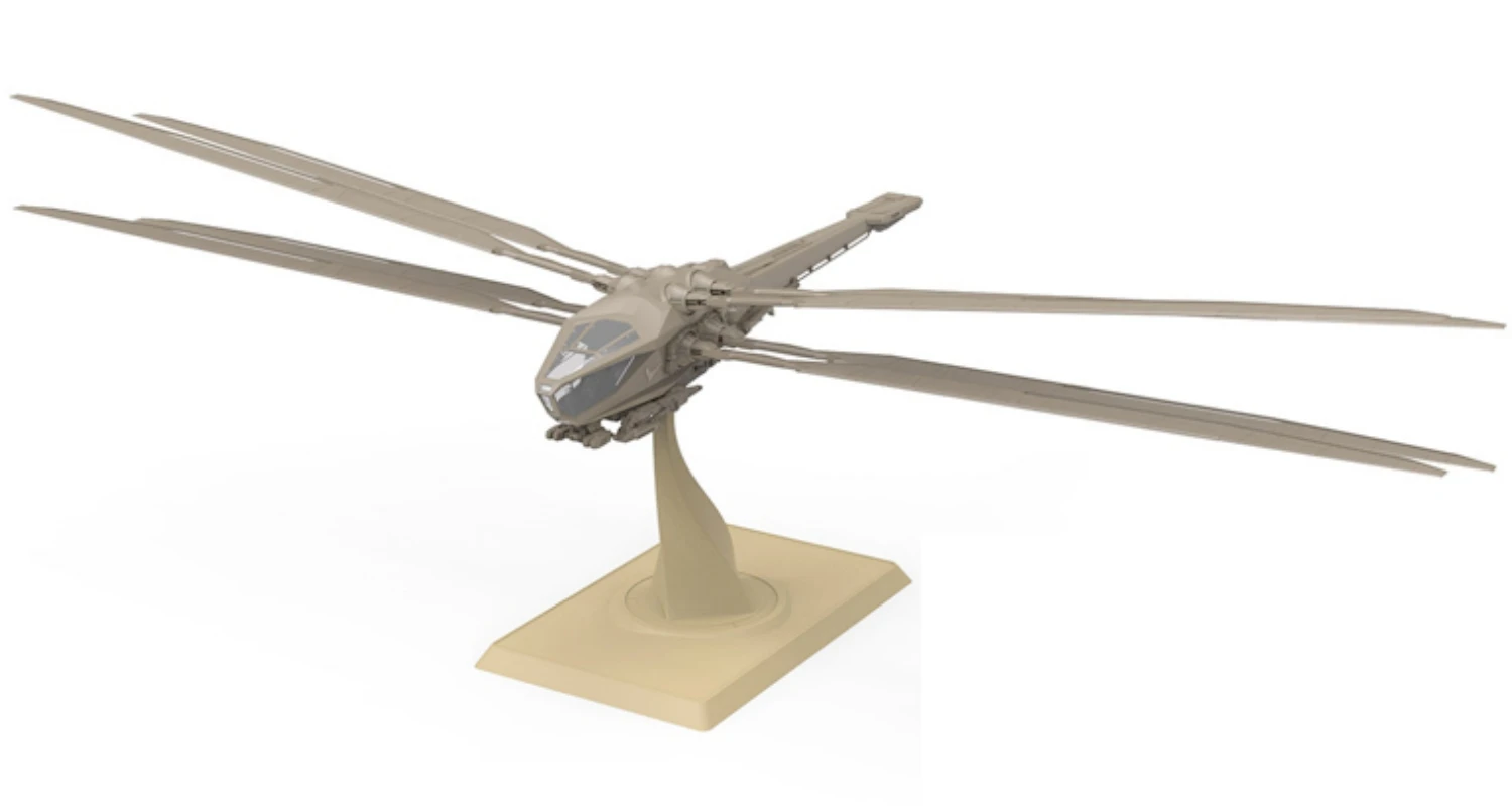 

HiPlay MENG Plastic Model Kits: Atreides Ornithopter, Movice, Sci-fi Style 1:72 Scale Miniature Collectible Action Figures