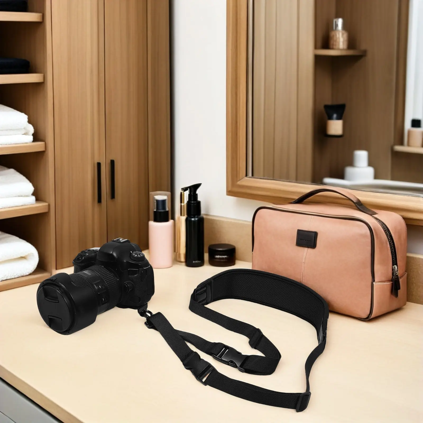 Adjustable Length Multifunction Camera Strap Detachable Sling Harness Rope Crossbody Photography Outdoor Camera Shoulder Strap