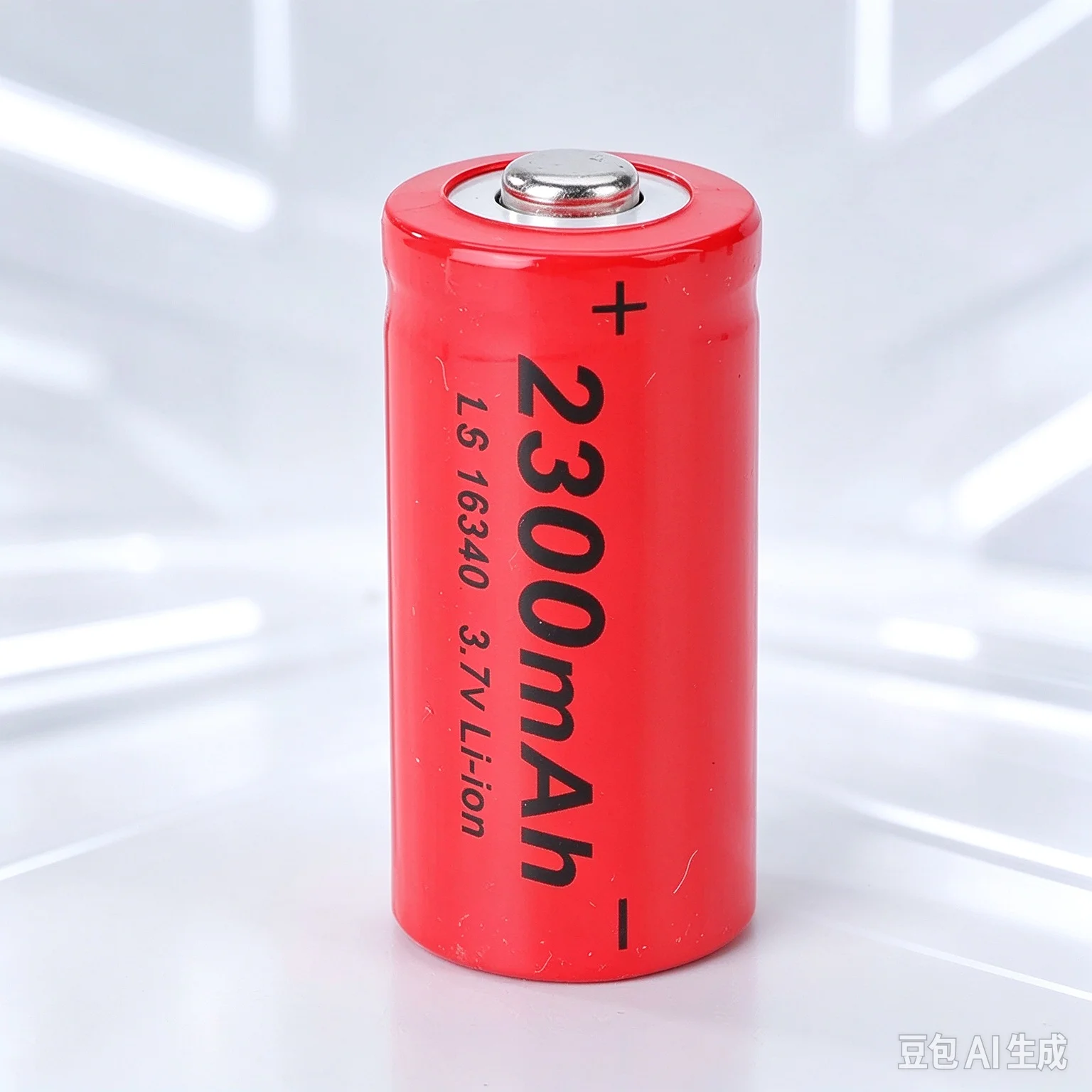 For Flashlight GTL16340 Lithium Battery 3.7V 2300mAh High Capacity Color Random