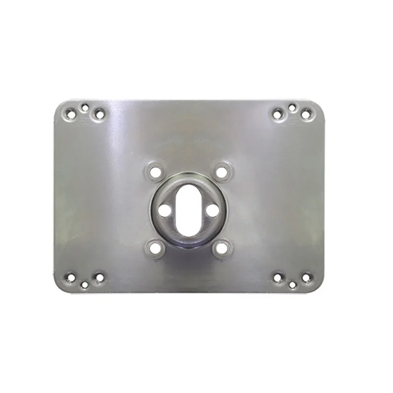 1PCS Old Style Iron Doors Wooden Doors Cow Head Locks Universal Lock Accessories Repair Of Bottom Plate Fixing Plate Accessories