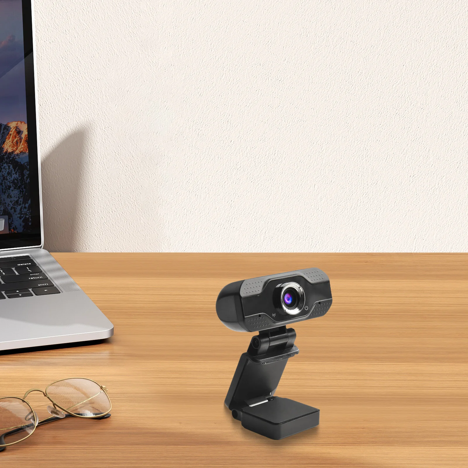 كاميرا ويب احترافية للكمبيوتر الشخصي بدقة 4K HD كاميرا شبكة كمبيوتر مع ميكروفون USB 2.0 للتركيز التلقائي للكمبيوتر المحمول وكاميرا عرض واسعة الزاوية #2