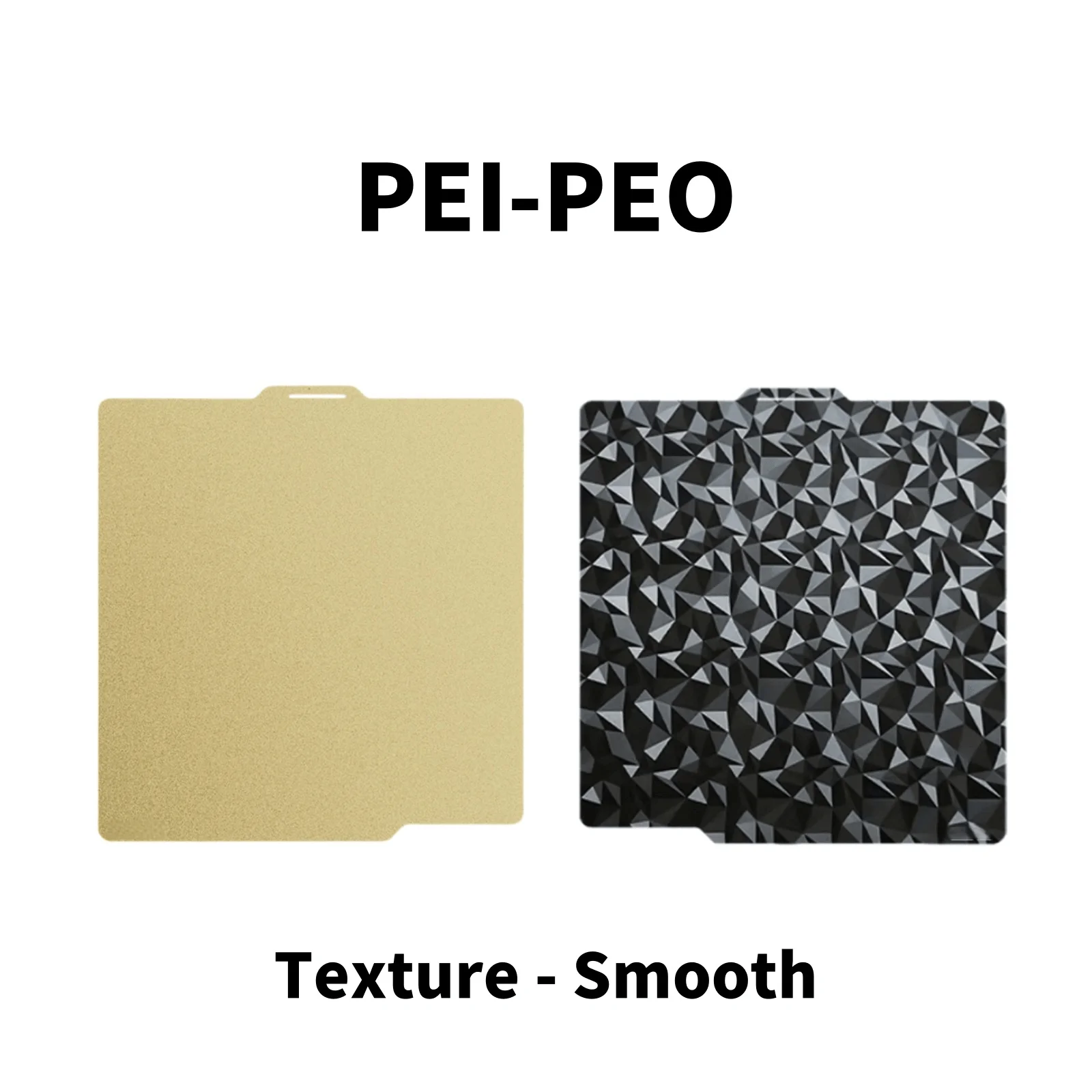 Bambu Lab X2D Druckplatte: Glatte Carbon-PET-PEI-Texturplatte für X2D Upgrade, Bambu Lab X2D Bamboo P2S 3D-Druckerteile
