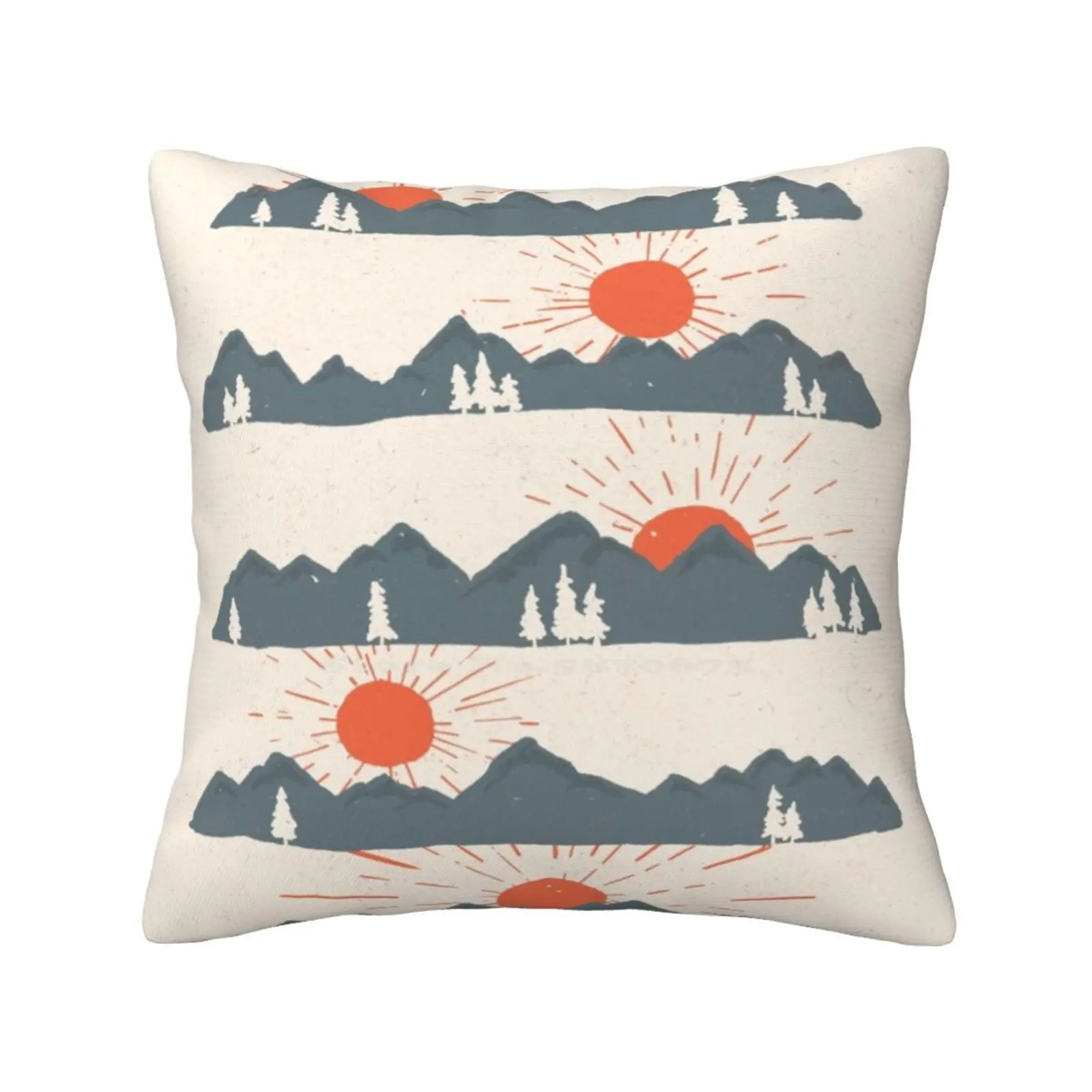 Sunrises...Sunsets... Pillow Cover Hug Pillowcase Sunrise Sunset Mountains Nature Wilderness Trees Landscape