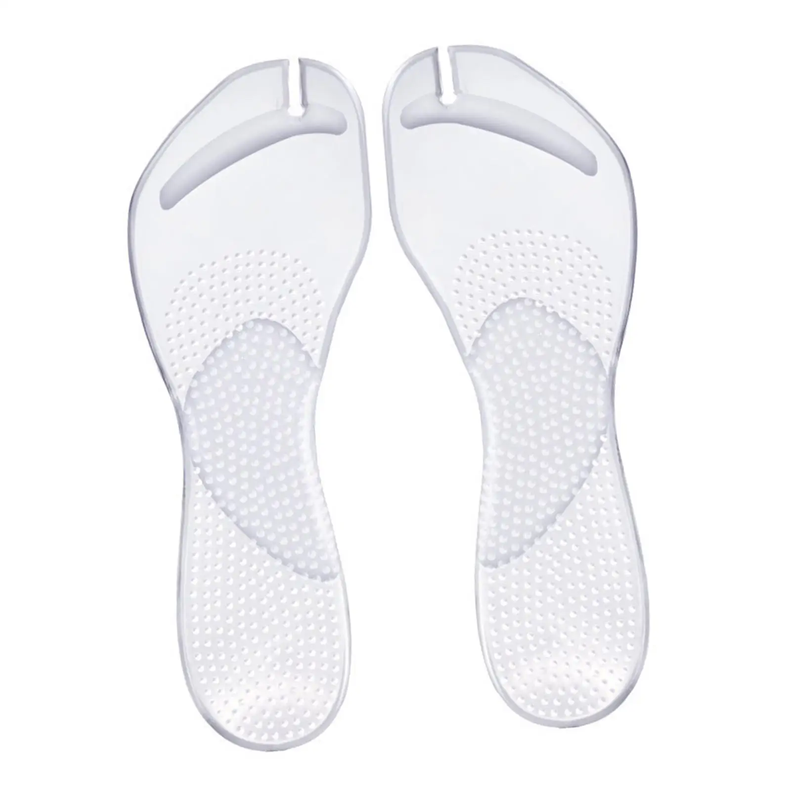 Silicone Sandals Cushions Nonslip Arch Support Soft Pads for Comfortable Shoes Inserts Shopping Walking