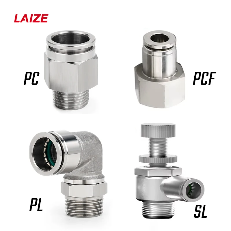 yZ[z304XeX|Cz[Xp PC PCF PL SL NCbN[XoupCvp 1/8 1/4 3/8 1/2BSPT GA`[uRlN^[