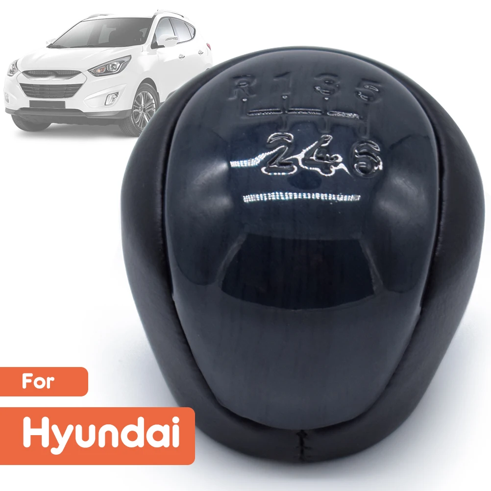 For Hyundai I30 Elantra Touring 6 Speed Gear Shifter Knob Stick Lever Pen Handle Headball Manual For Kia Ceed 2008 Cerato Rio 2