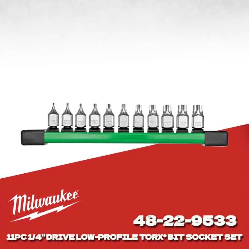 Milwaukee 48‑22‑9533 11Pcs 1/4