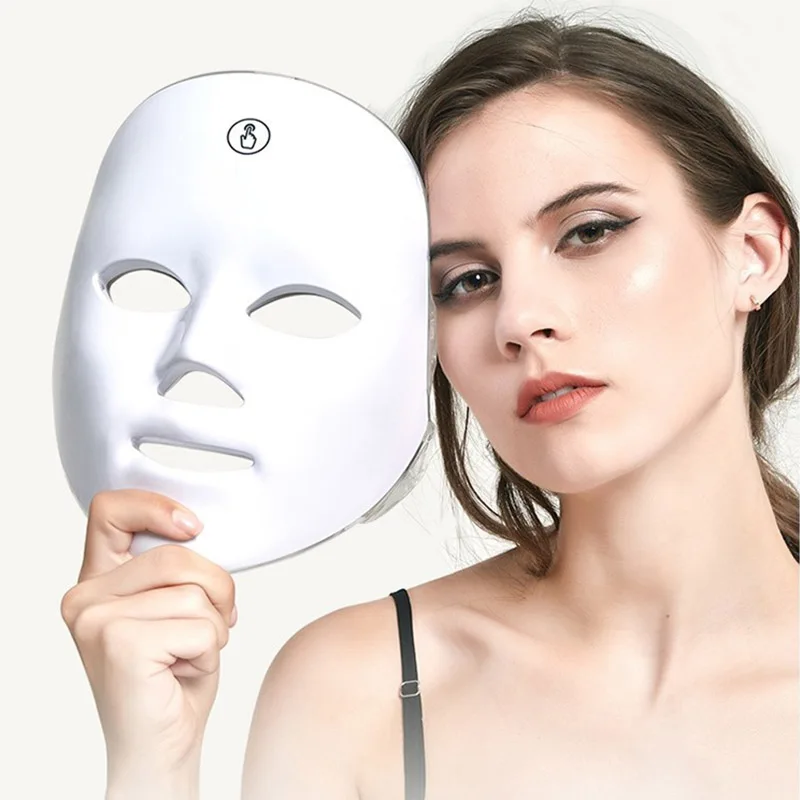 

7 Colors Led Red Light Therapy Beauty Device Acne Repair Home Salon Use Face Skin Care Whitening Facial Machine