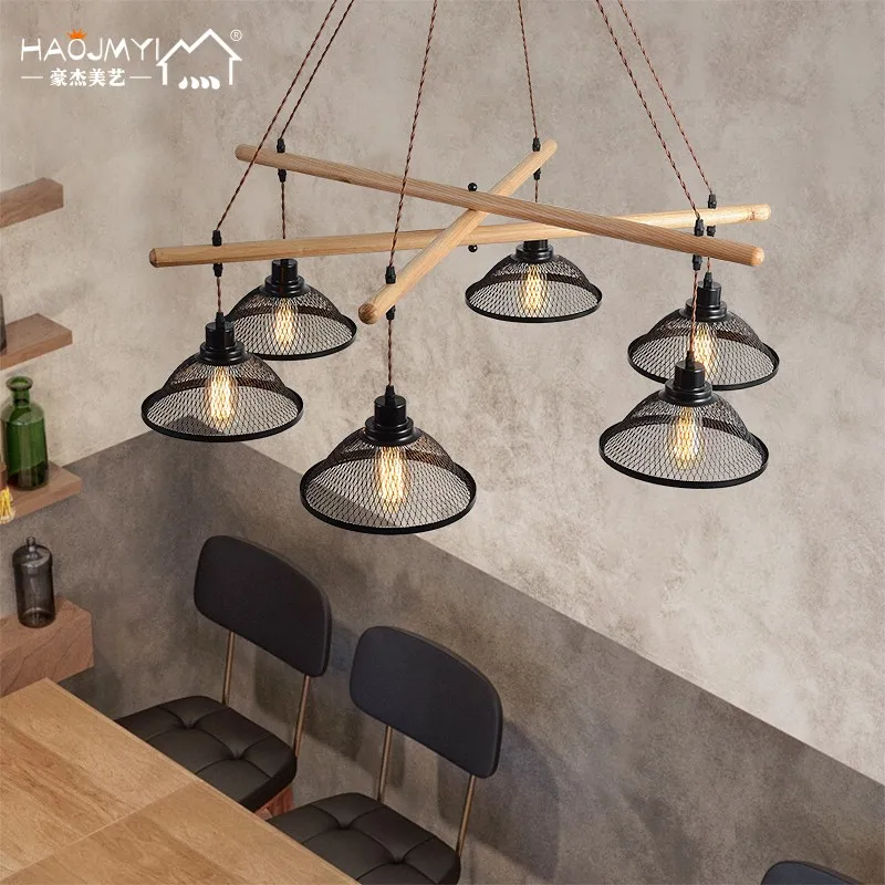 Nordic Living Room Chandelier, Internet Famous Minimalist Homestay Inn, Tea Room Restaurant