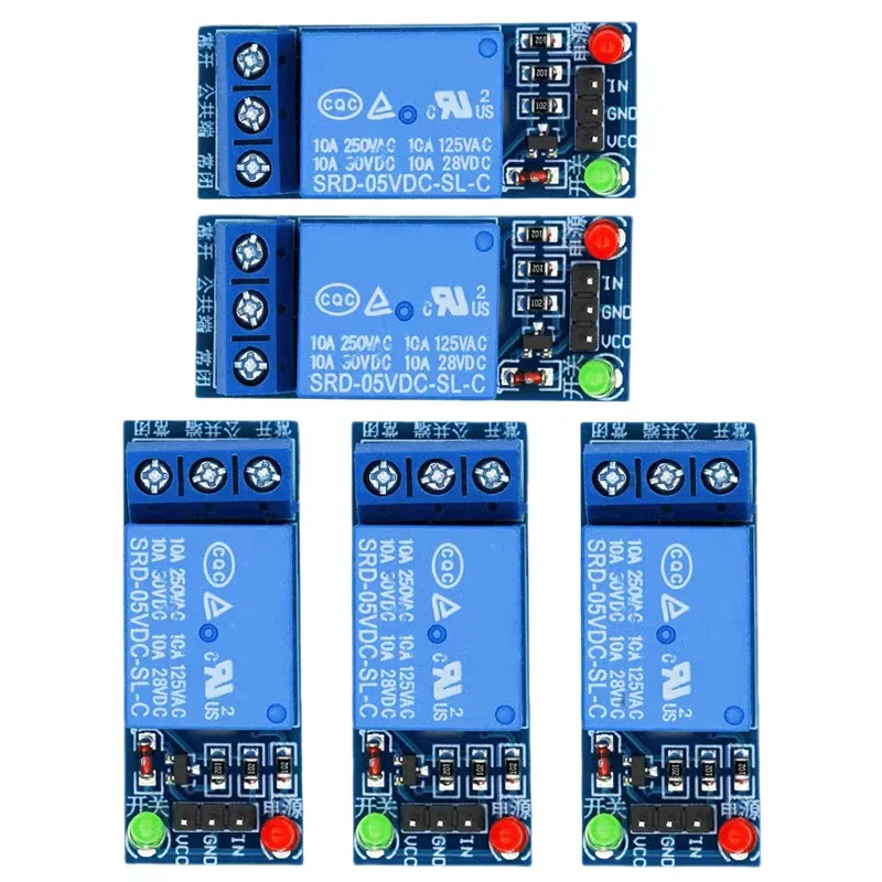 1-5PCS Channel 5V low level trigger One 1 Channel Relay Module interface Board Shield For PIC AVR DSP ARM MCU Arduino