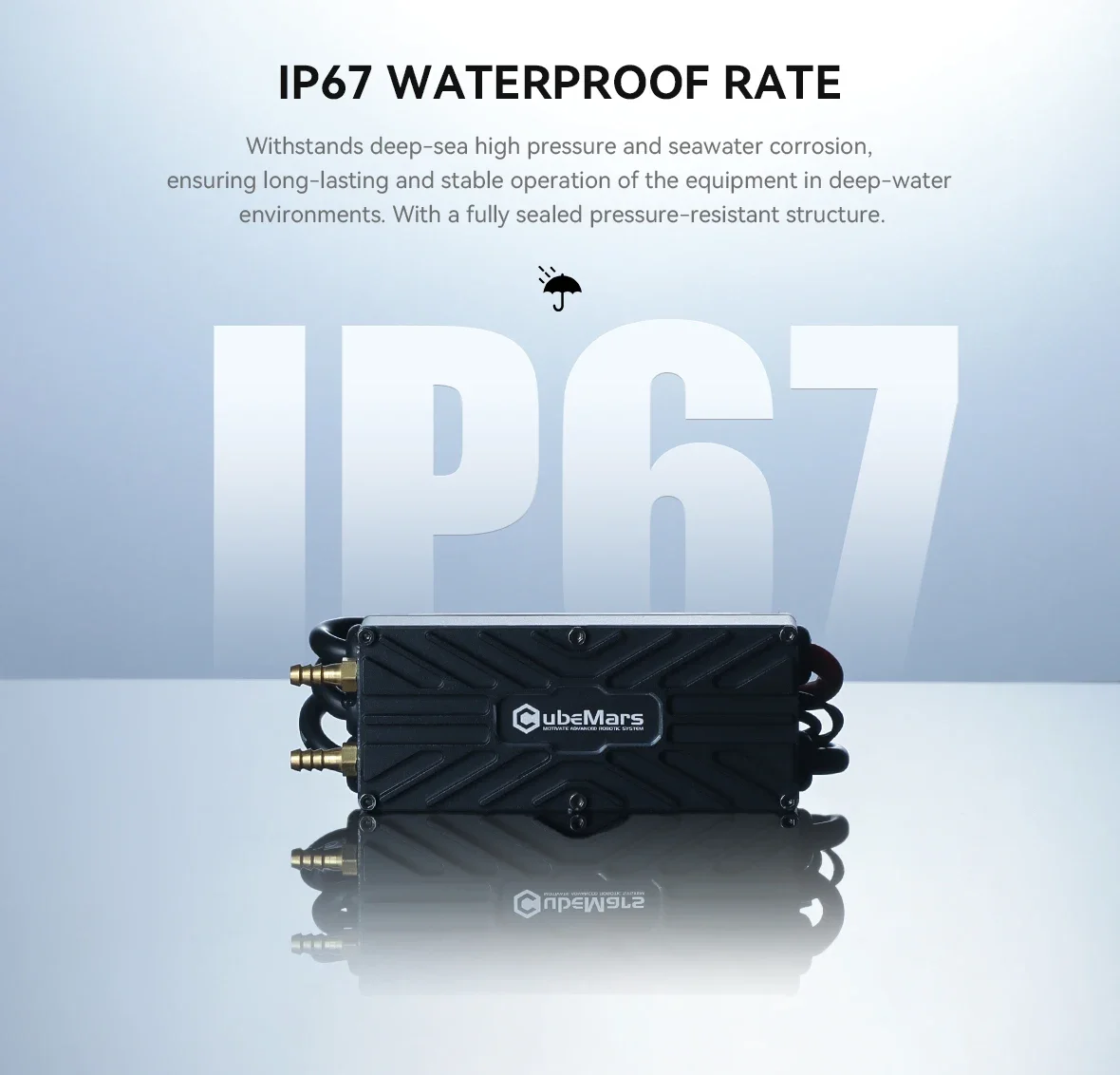 Cubemars TW-40A/80A-12S(2pcs/set) Electronic Speed Controller for CW+CCW Underwater Thrusters Intelligent Monitoring of Motor