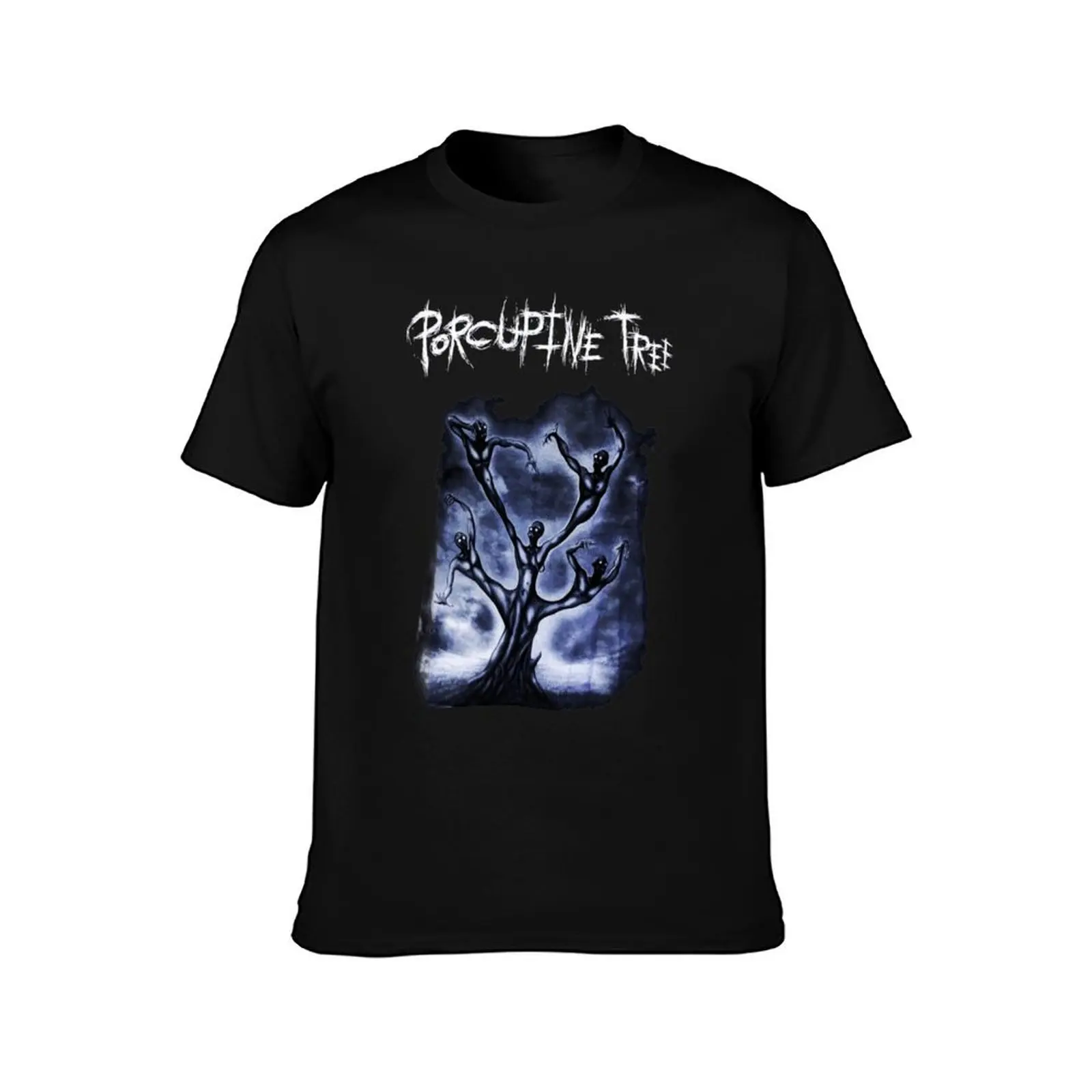 Porcupine Tree music Rock and heavy metal logo Ecelna T-Shirt Big Size Daily Wear T-Shirt
