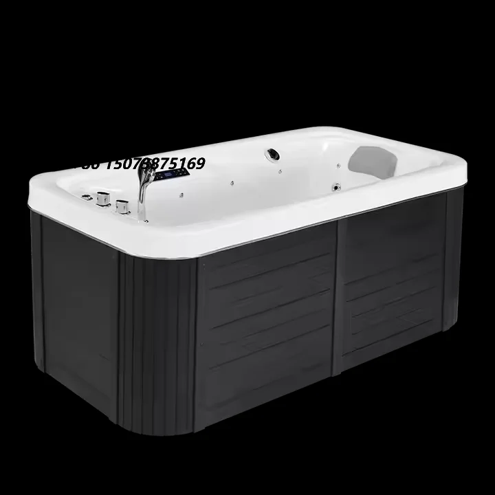 Single One Person Acrylic Spa Bathtub Massage Hot Tub Jaccuzi Massage Bathtub Spa Tubs Mini Piscine Idromassaggio Jacuzzis