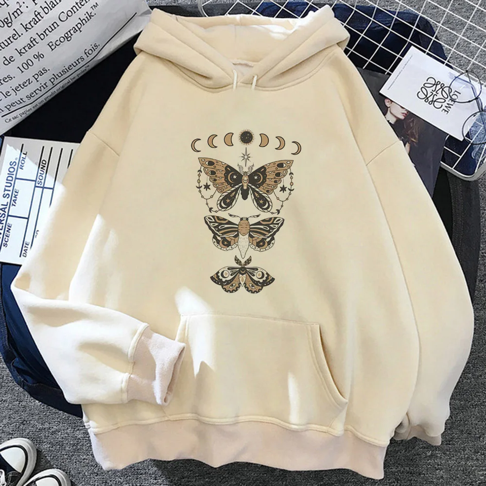 Goblincore hoodie modern style pattern harajuku anime anime sweater female hoddie patterned harajuku anime comfortable