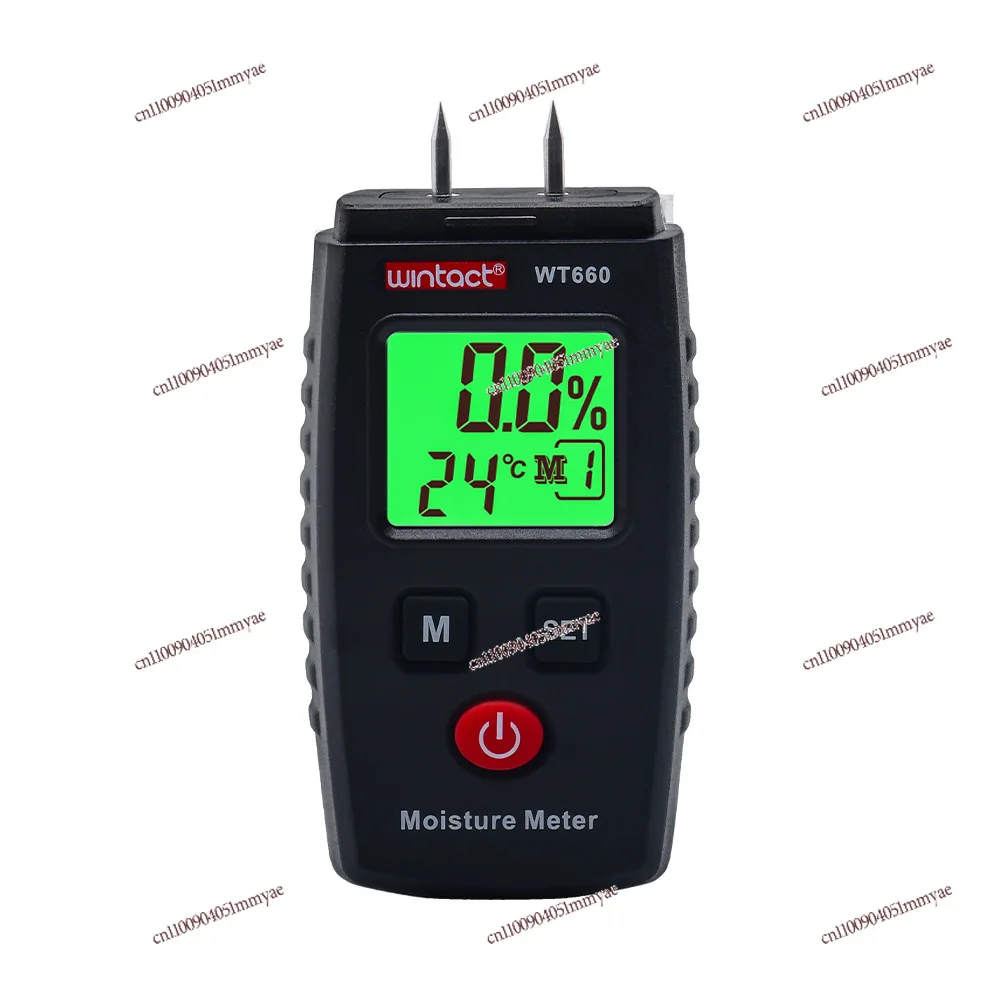 

Hygrometer High Definition Digital Display Building Materials Paper Carton Wood Moisture Tester Moisture Meter WT660