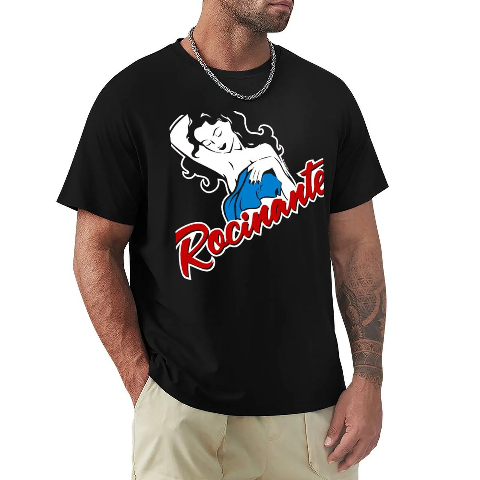Rocinante Pocket T-Shirt Holiday Vacation Tee Shirt