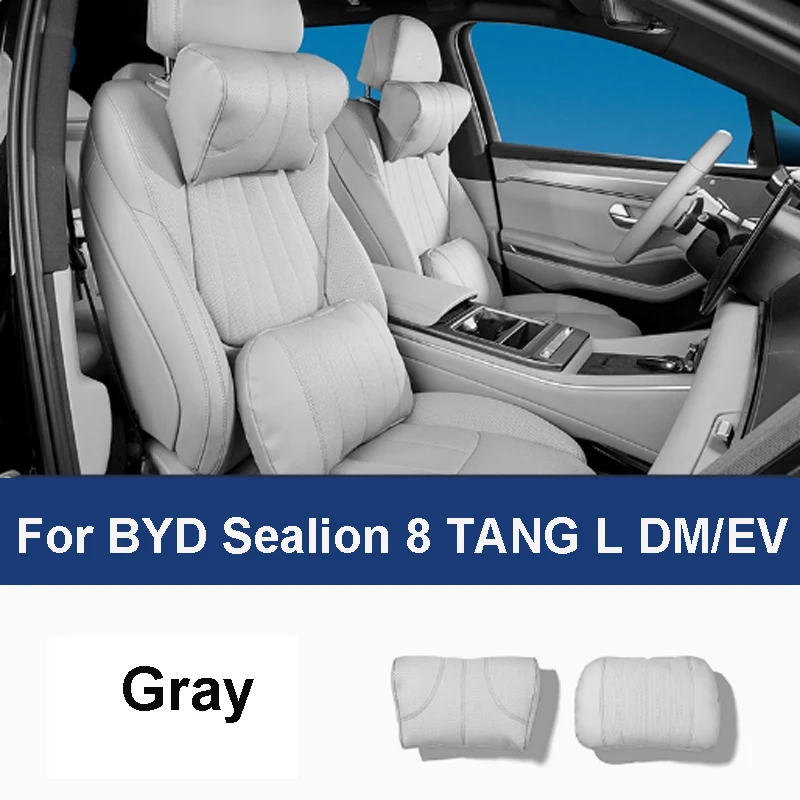 ل BYD سيليون 8 تانغ L DM/EV 2025-2026 سيارة الرقبة الخصر حماية وسادة لينة دعم مريحة تنفس ملحق #6
