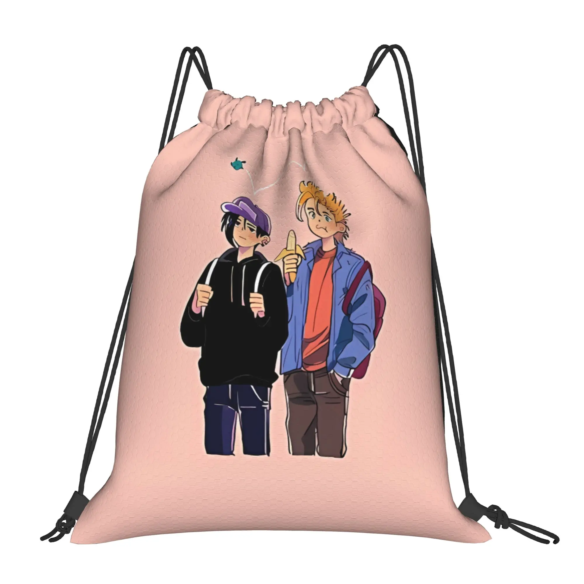 Vintage Sebastian Sam stardew valley Portable Sports Riding Gym Drawstring Storage Backpacks
