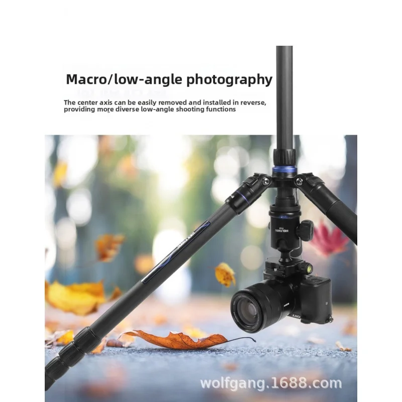 Picture 6: Carbon fiber tripodJZ828Spherical detachable monopod❄️