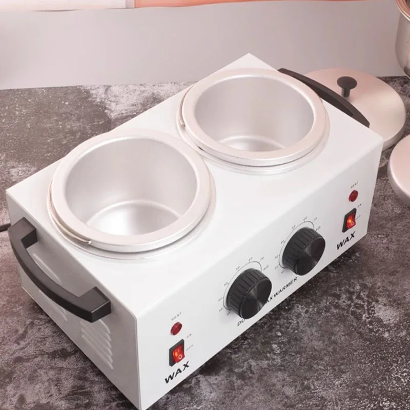 Electric chocolate melting furnace, cheese melting furnace, candle melting machine, 500ml * 2 pots