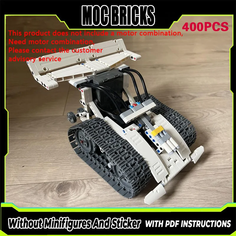 

Конструктор City Car Model MOC: Гоночный Внедорожник на Гусеничном Ходу, Модульная Технология, Подарки, Набор для Сборки, Детские Игрушки