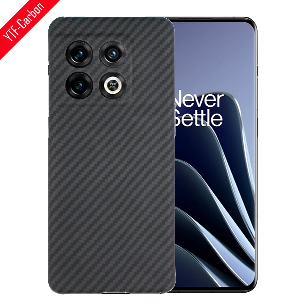 

YTF-carbon Real carbon fiber case For OnePlus 10Pro Case Ultra-thin anti-drop Aramid fiber OnePlus 10 Pro phone hard Cover