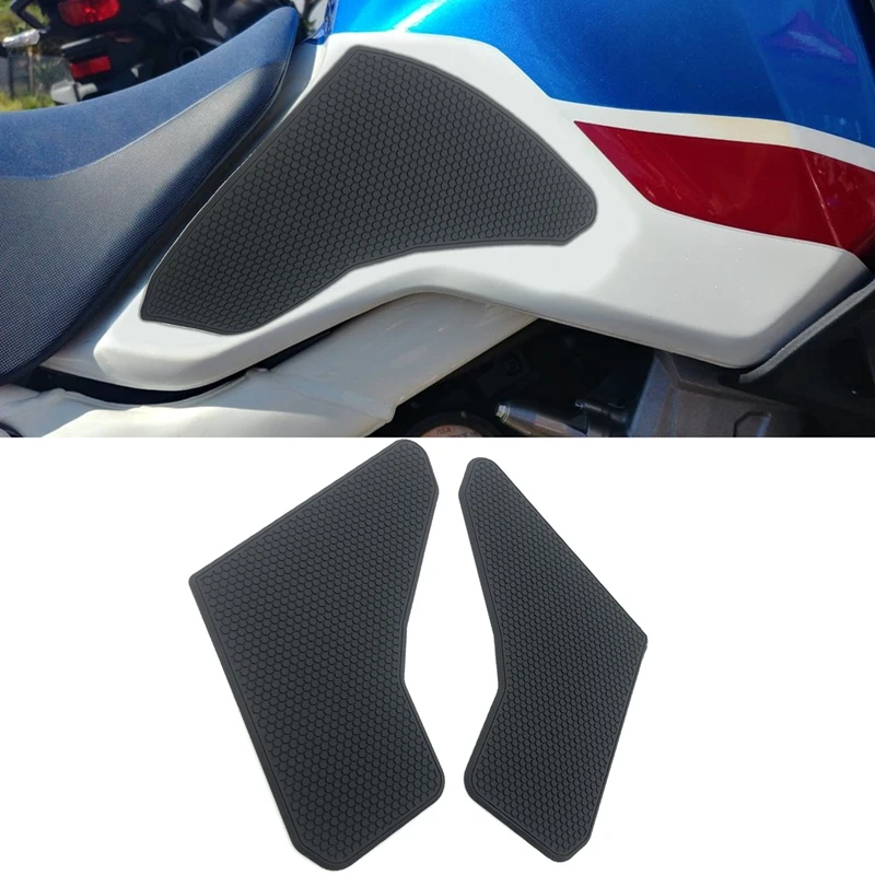 

For HONDA AFRICA TWIN ADV SPORT 2018 2019 2020 Motorcycle Tank Traction Side Pad Gas Fuel Knee Grip Sticker Decal