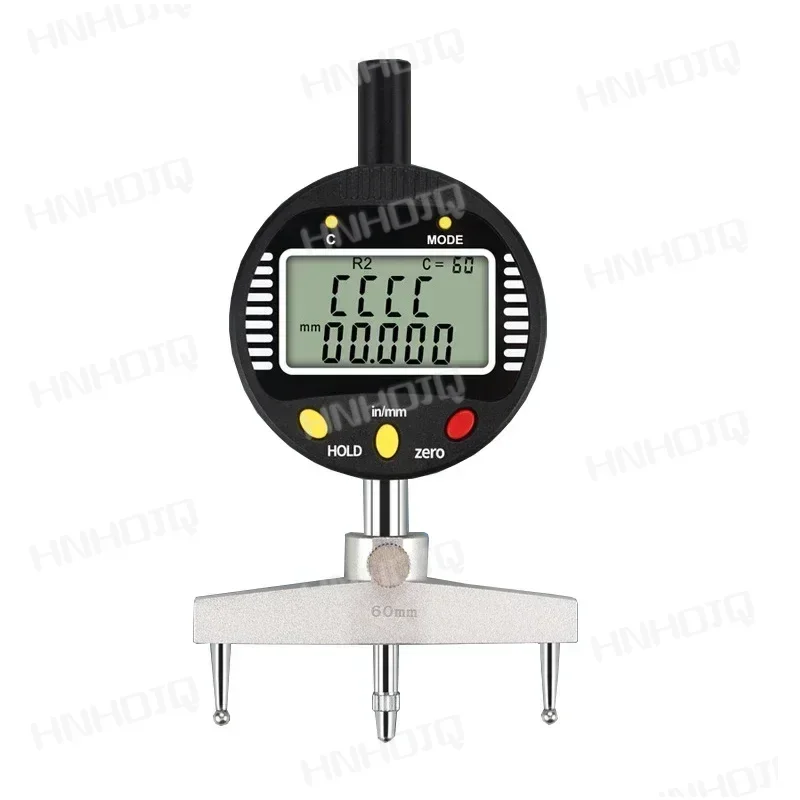 High precision digital radius gauge arc ball diameter measurement indicator