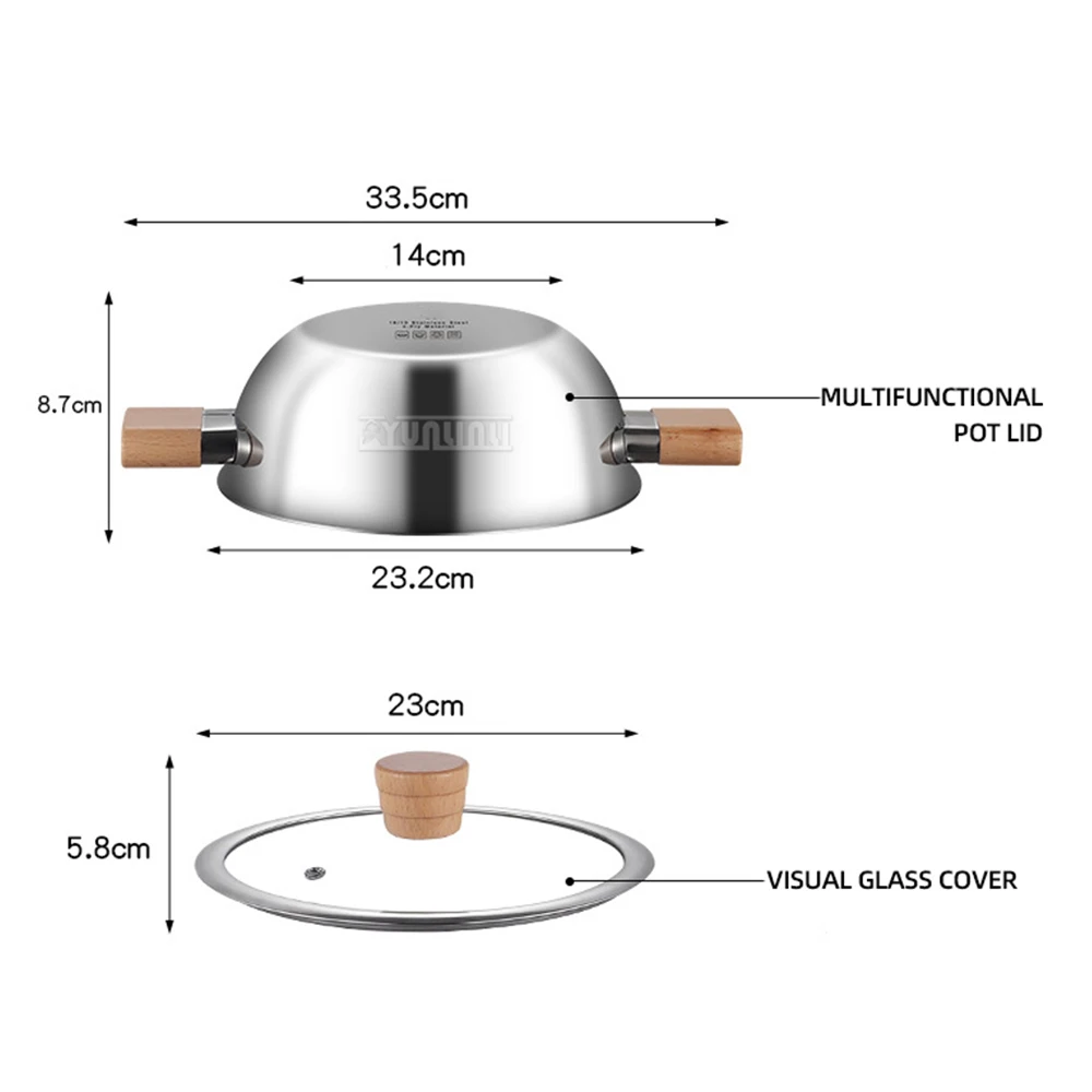 Версия 2025, пароварка, пароварка, машина для приготовления пищи, многофункциональная посуда, плита для тушения, суповая кастрюля