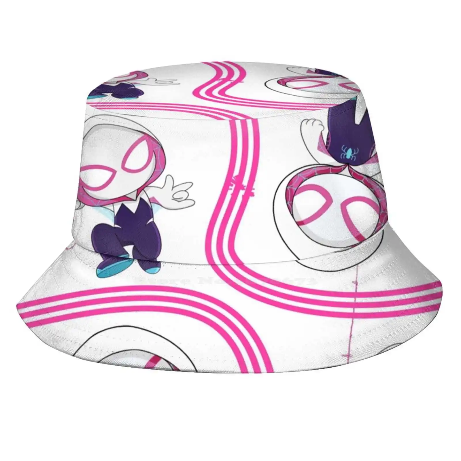 子供のためのスパイダーゴーストグウェン漫画帽子,スパイダーマン帽子,かわいい