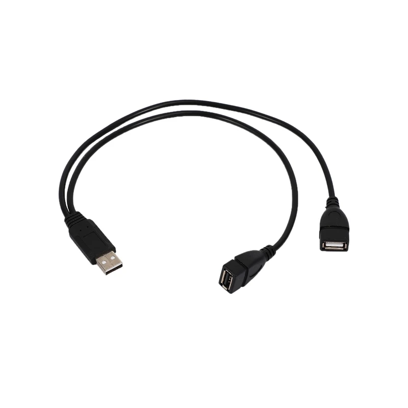 4X USB 2.0A pria Auf 2 Dual USB Female Jack Y Splitter Verteiler adaptor Kabel