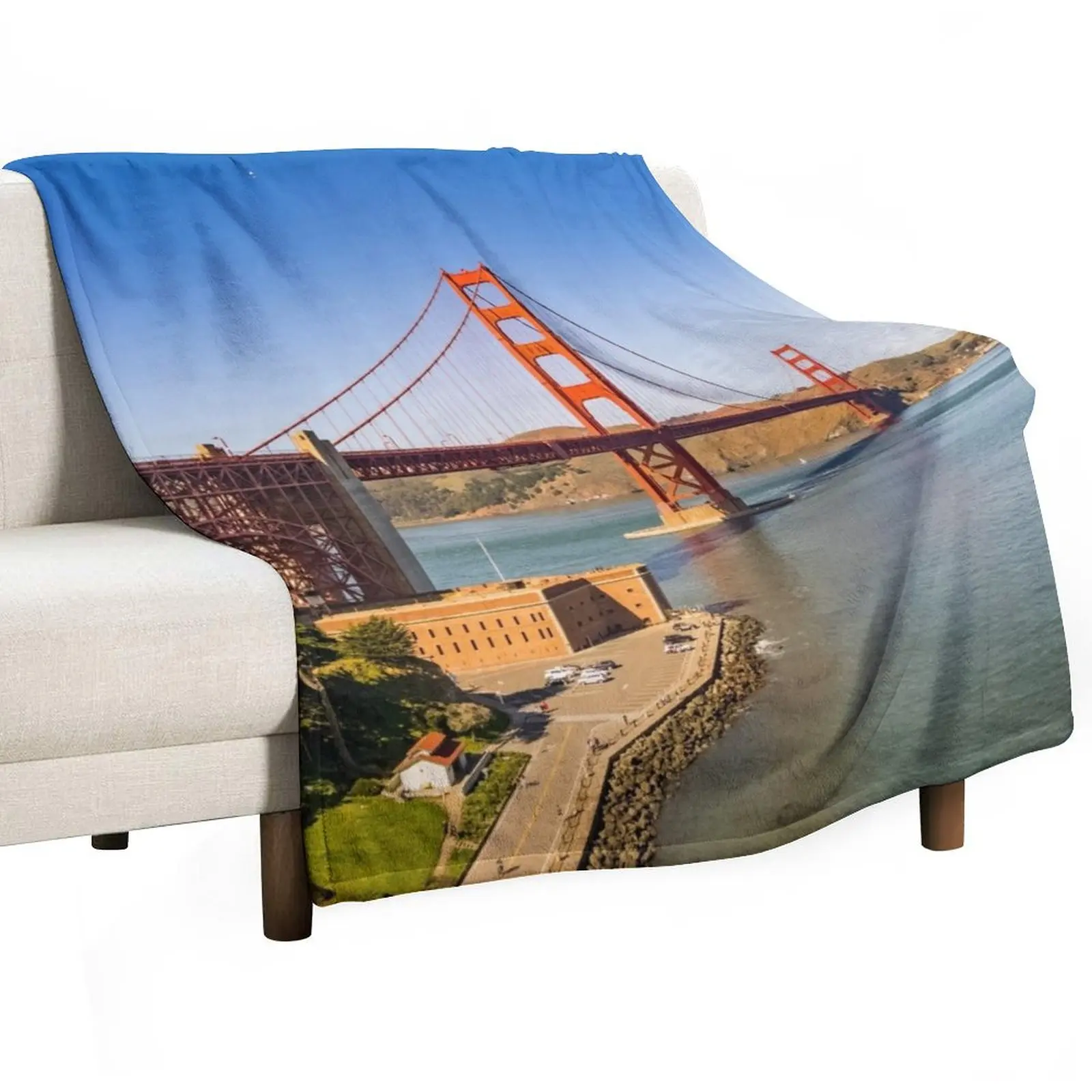 

Golden Gate Bridge 2 Throw Blanket Stuffeds Nap heavy to sleep Softest Blankets