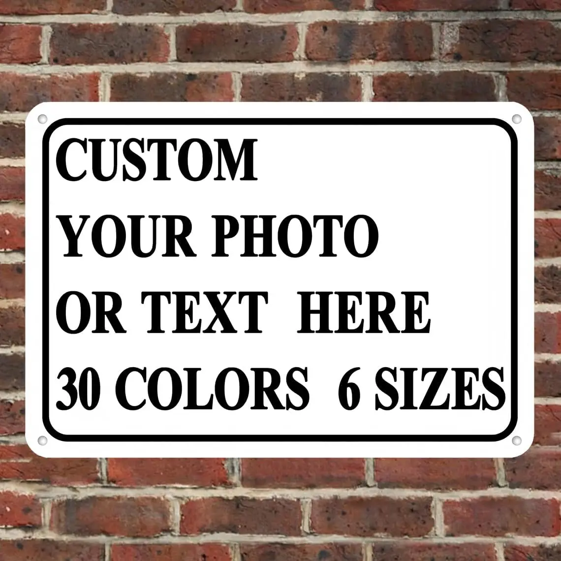 Custom Sign, Aluminum Metal Sign, Deliveries Sign, Personalized, Custom Message, Parking Sign, Outdoor Sign, Business Sign, sign