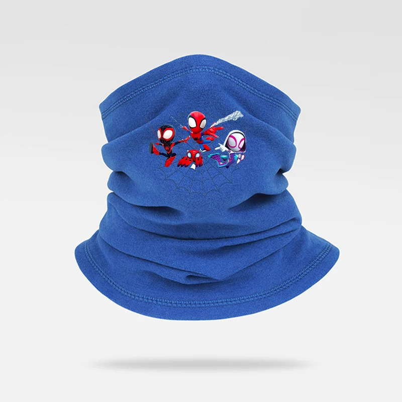 Spiderman Marvel Face Covering Cute Anime Kids Adult Winter Mask Guard Warm Shield Boys Man Cycling Face Masks Party Games Gifts