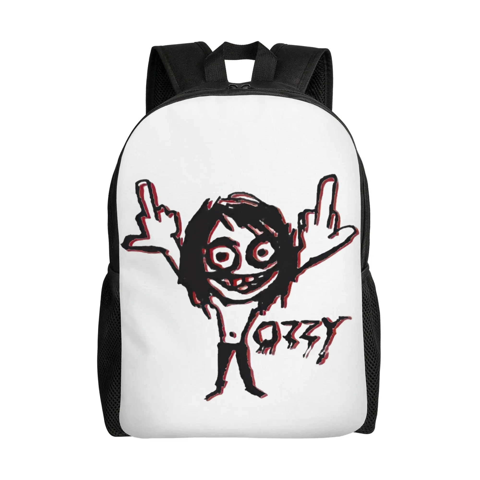 

O-Ozzyes Crafts Music Legacy Rock Backpacks Men Women Fashion Bookbag for School College Rock Bags