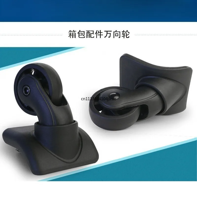 Universal Silent Swivel Corner Caster Roller Replacement Parts for Fabric Leather Travel Suitcase Luggage Repair