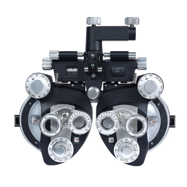 WB-1104A/B Phoropter Ophthalmic Optical Instruments Manual Vision Tester Equipment Black & White Eye Tester
