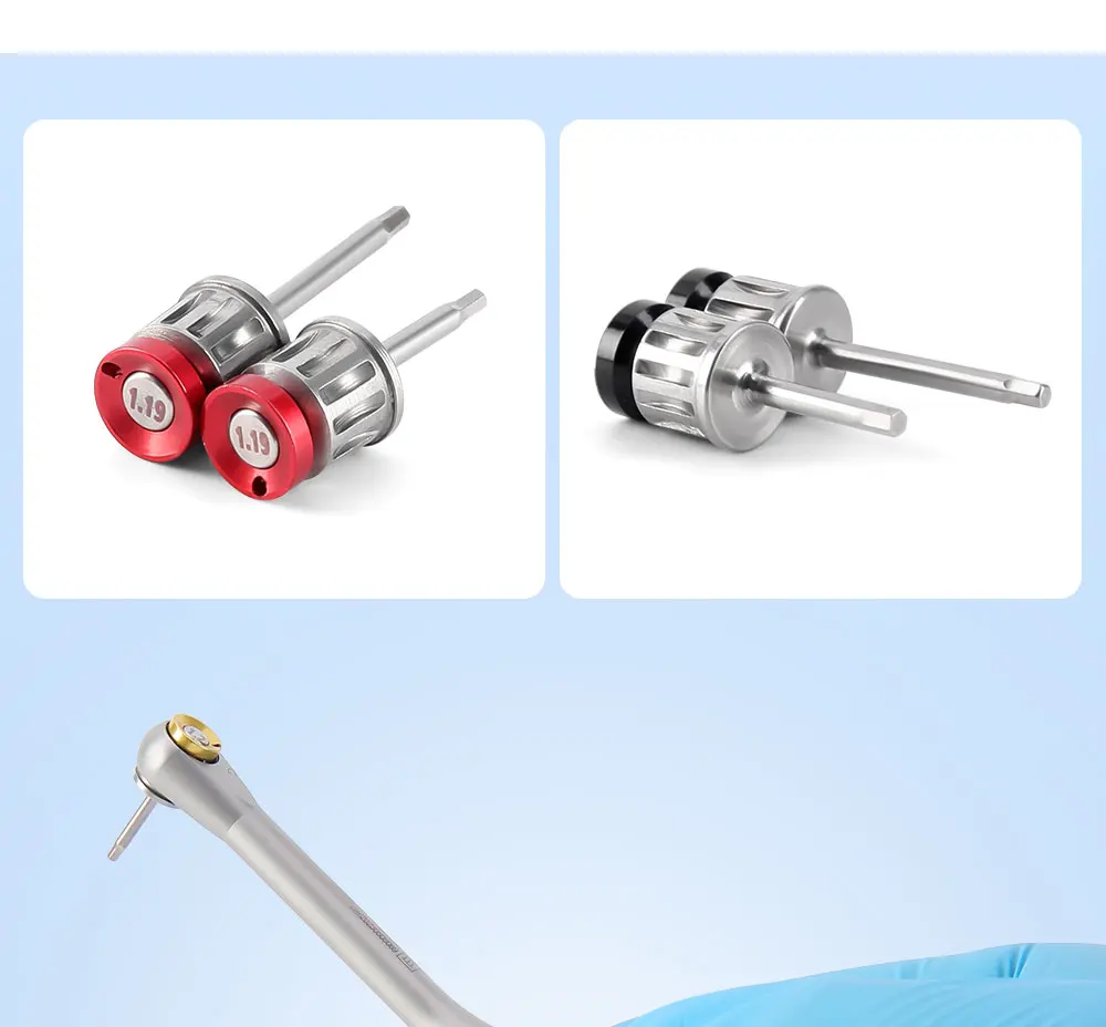 AZDENT Dental Implantat Drehmoment Schraubendreher Schraubenschlüssel Bunte Elektronische Drehmoment Universal Werkzeuge 16 stücke Treiber Kit Box Autoklavierbar – Detail 8