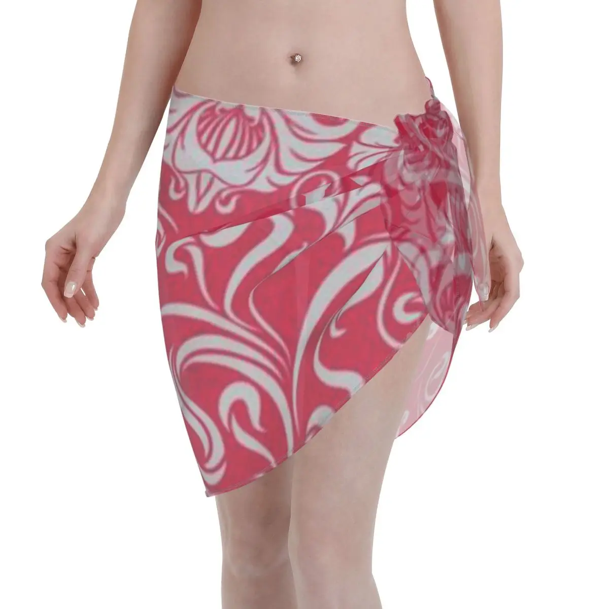 Promotion Pullman WA - Floral Women's Beach Wrap SkirtHawaii Travel Beach Pareo
