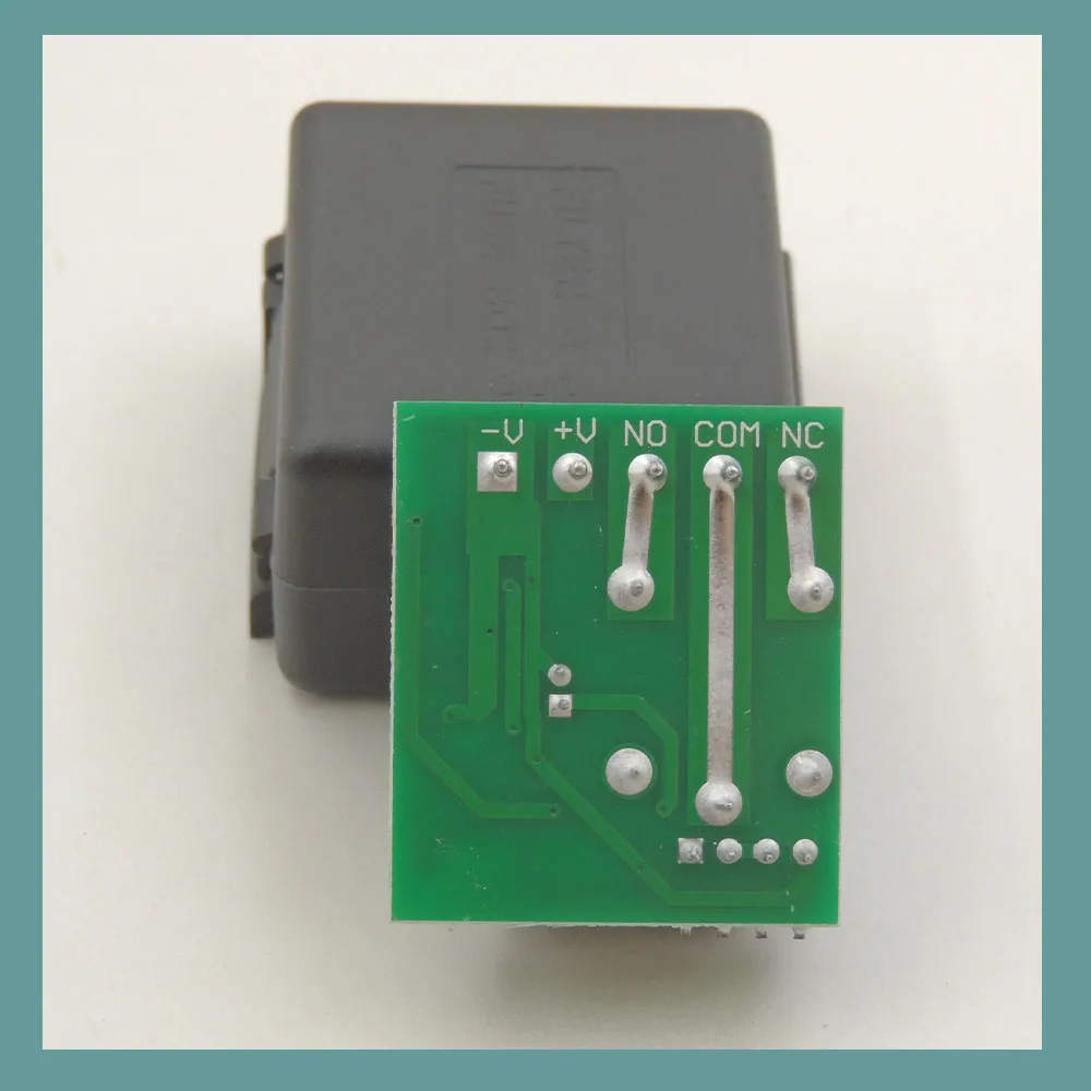 Universal Controle Remoto para LED Garagem Porta Abridor, Receptor de Relé e Transmissor, Deslizante Tampa, 433mHz, DC, 12V, 10A, 1Ch