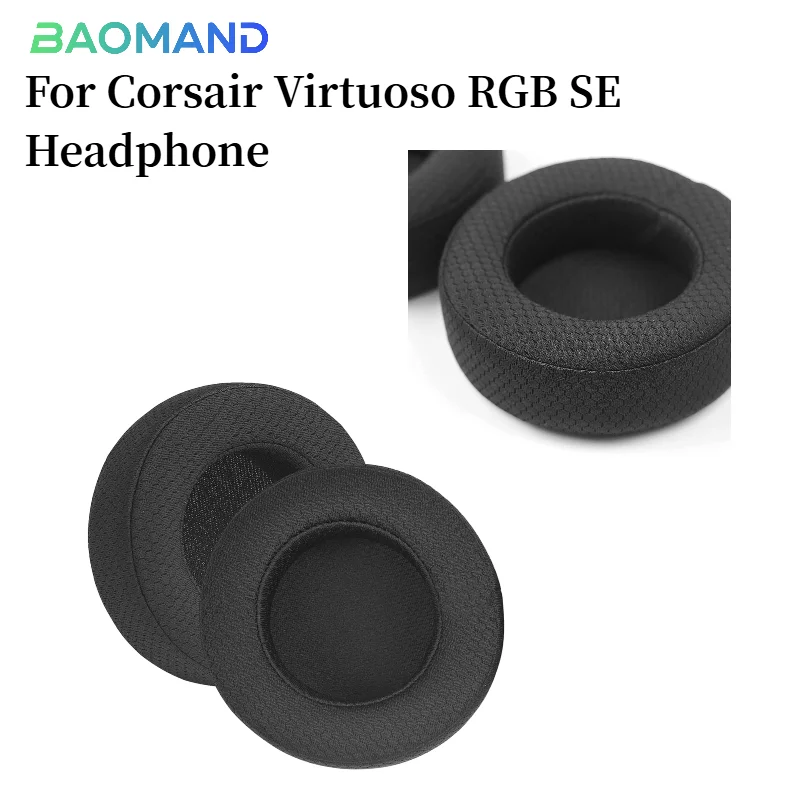 

Replacement Earpads For Corsair Virtuoso RGB SE Ear Cushion / Headphone Ear Pad