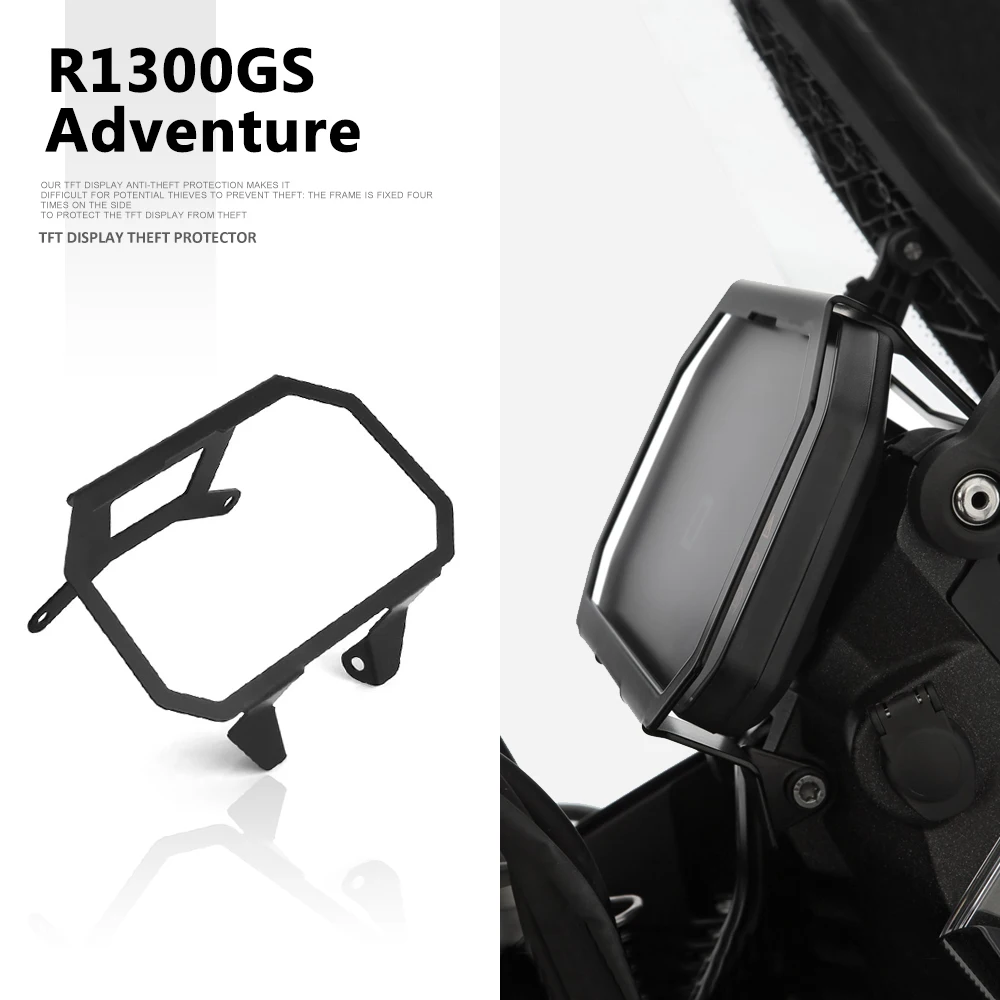 

New R1300GS Adventure 2023 2024 2025 Motorcycle TFT Anti Theft Screen Protector Meter Frame Cover For BMW R1300GS ADV R 1300 GS