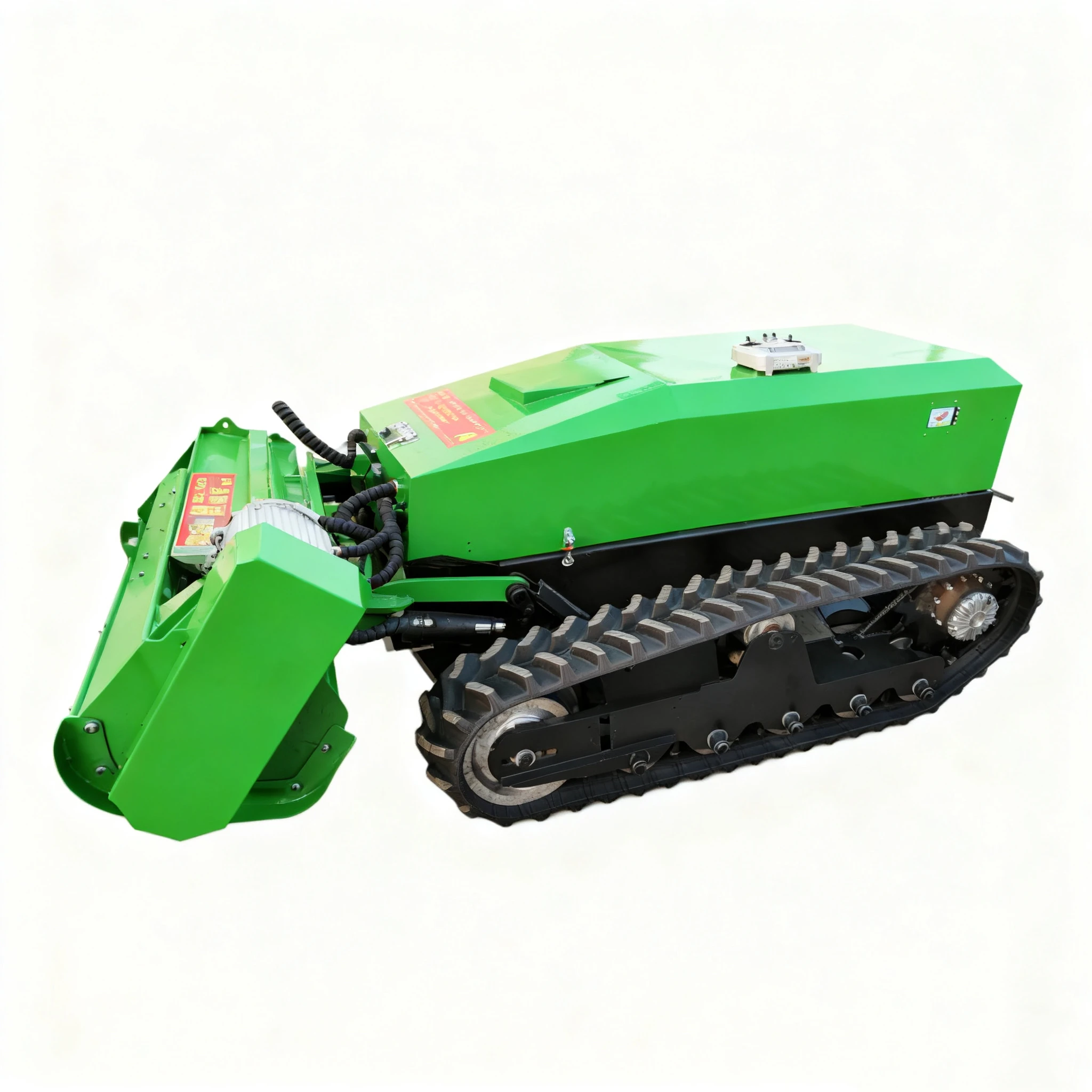 

Газонокосилка-измельчитель на гусеничном ходу 1000 мм с интеллектуальным дистанционным управлением, полностью автоматическая машина для прополки и кошения в садах