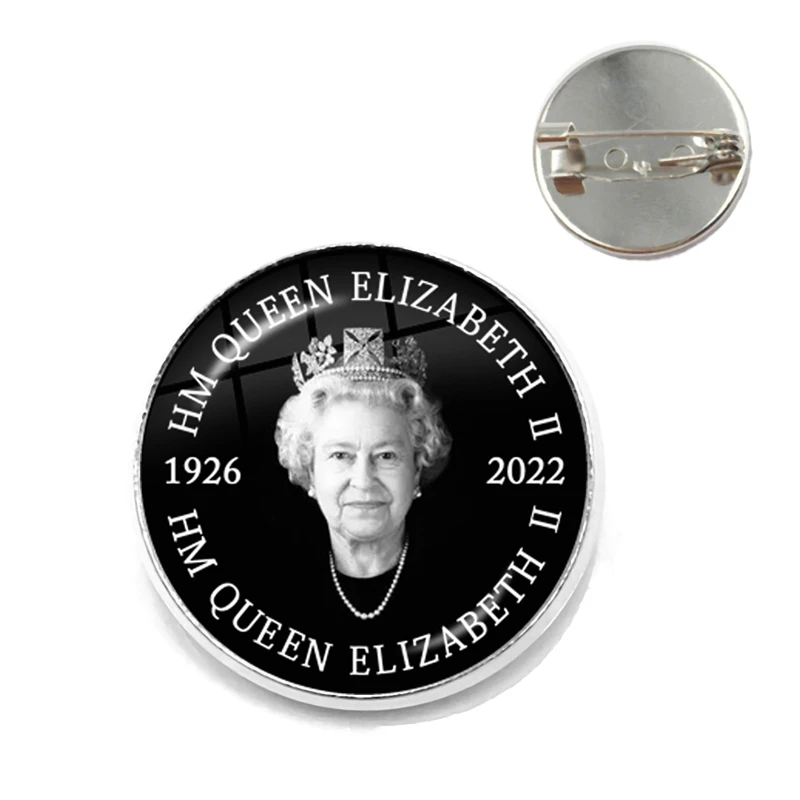 Elizabeth Queen II Memorial Badge Memorial Badge Gift Souvenirs1926-2022 Queen's Commemorative Badge Memorial Service Decor