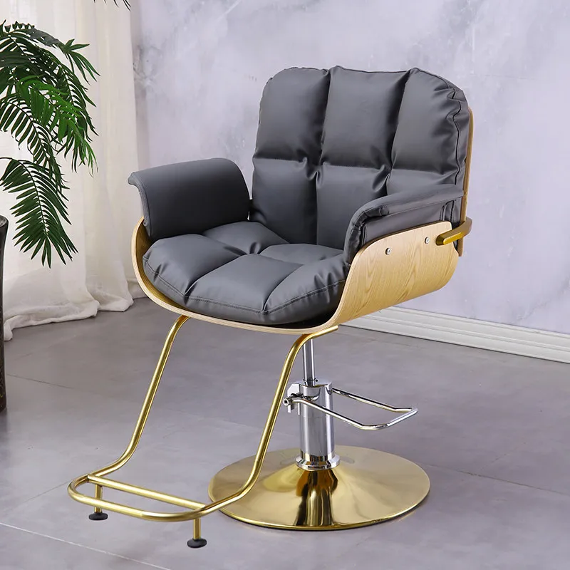 Hair Exclusive Barber Chairs Elevator Model Barber Chairs Fashionable Design Commercial Furniture Fotelki Fryzjerskie ZY40LFY